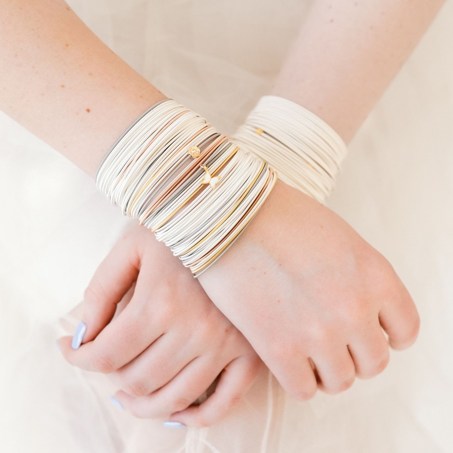 Awaken Bundle mixed with Sterling Silver DIA