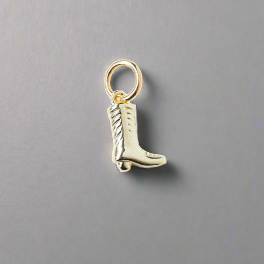 Gold Boot Charm
