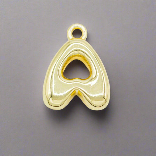 Small Bubble A Charm Gold