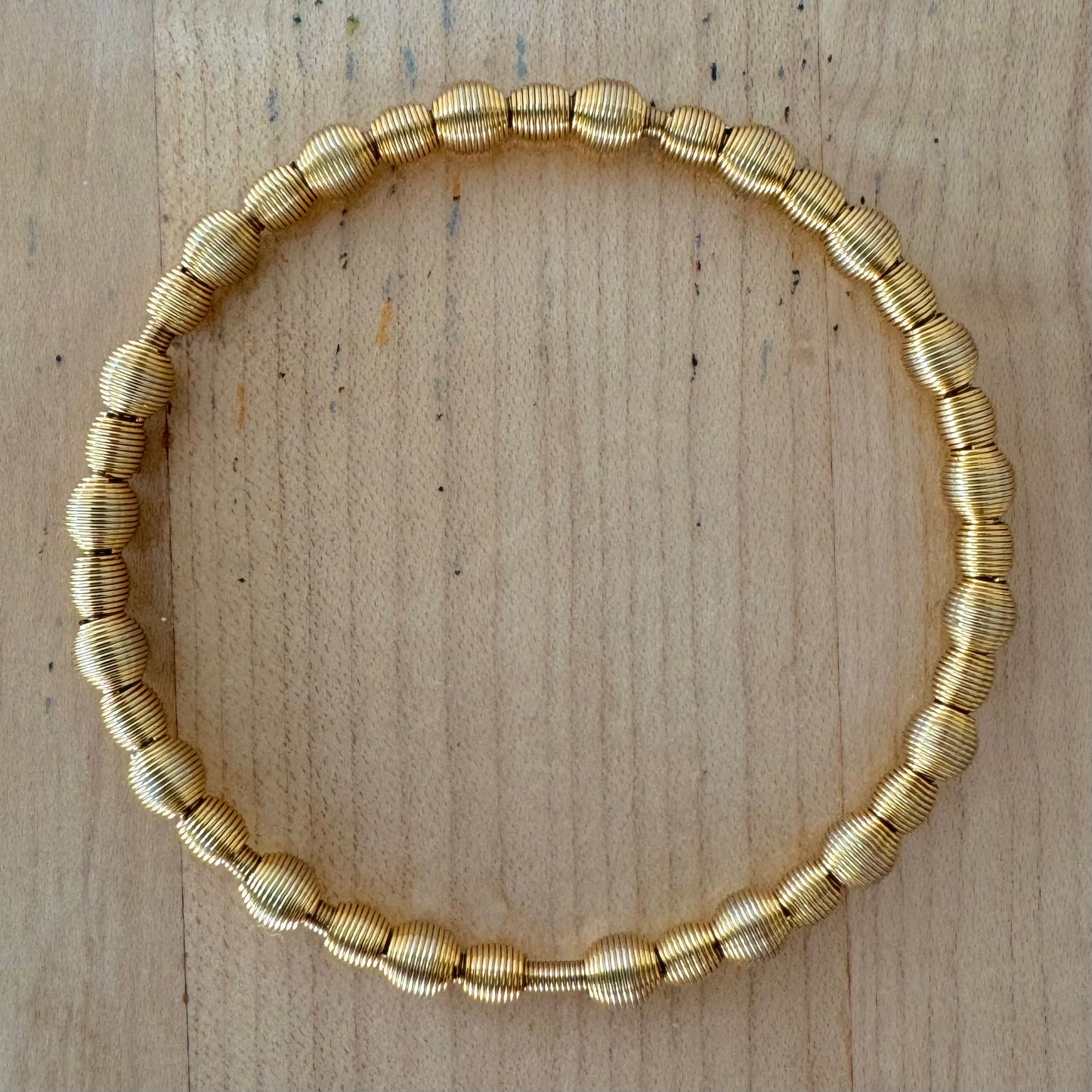 Gold ALL Beaded DIA Bracelets