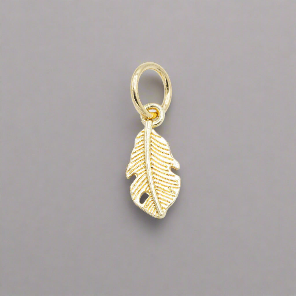 Feather Necklace Charm