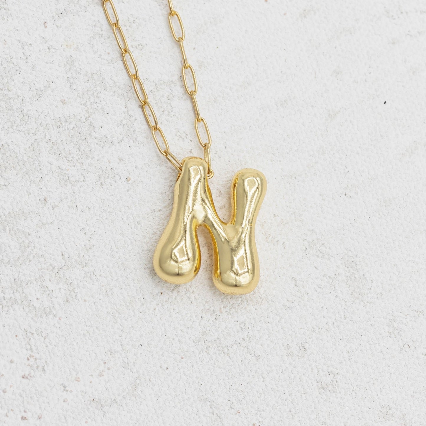 Gold Bubble Necklace N