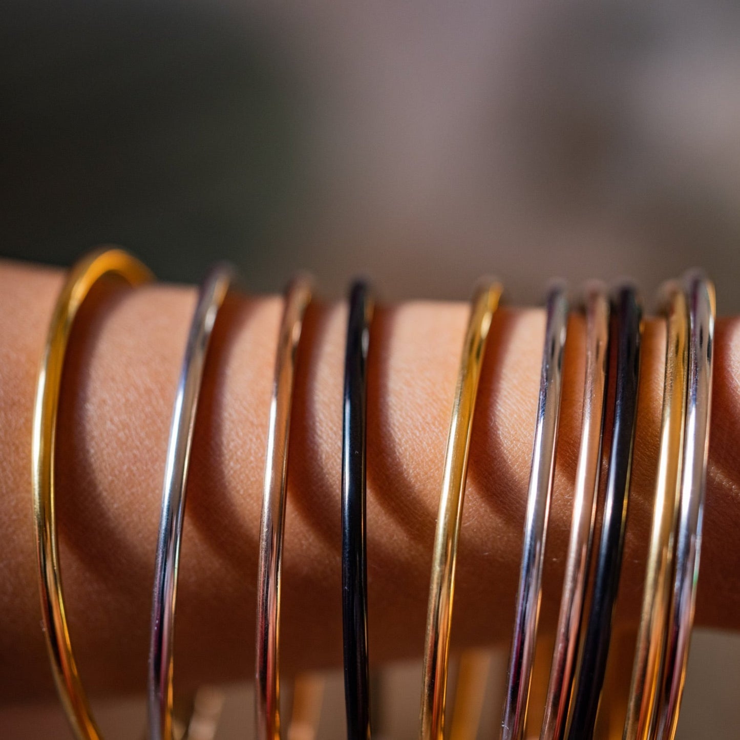 Mixed Metal Luxe Bundle on Model