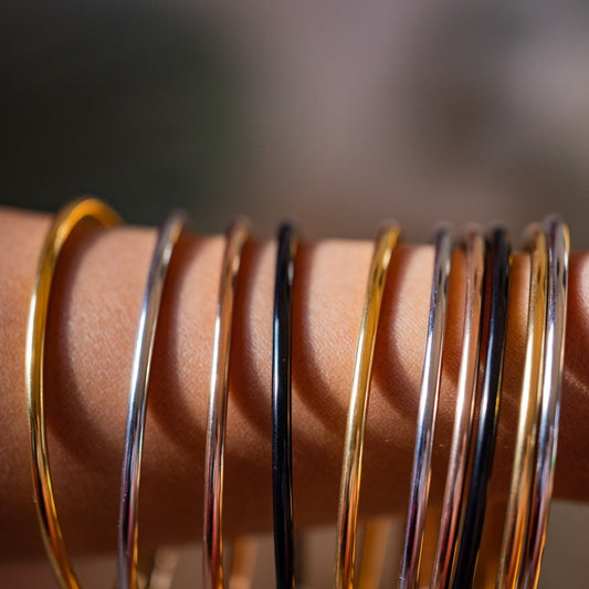 Mixed Metal Luxe Bundle on Model