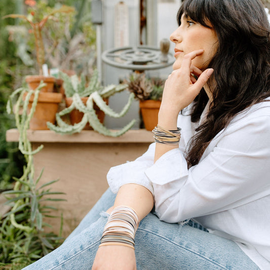 ALL Mixed Metals DIA Bracelets - Emerson & Oliver - Dia Metallics