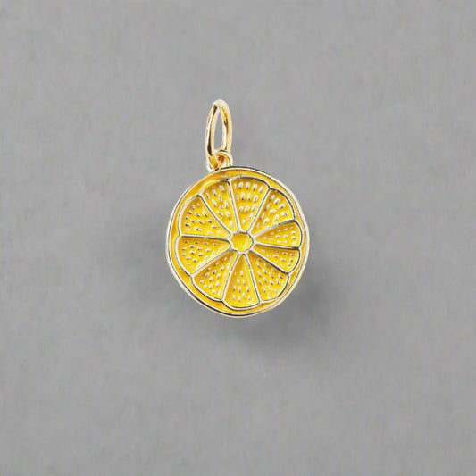 Enamel Fruit Slice Charm - Emerson & Oliver - Necklace Charm