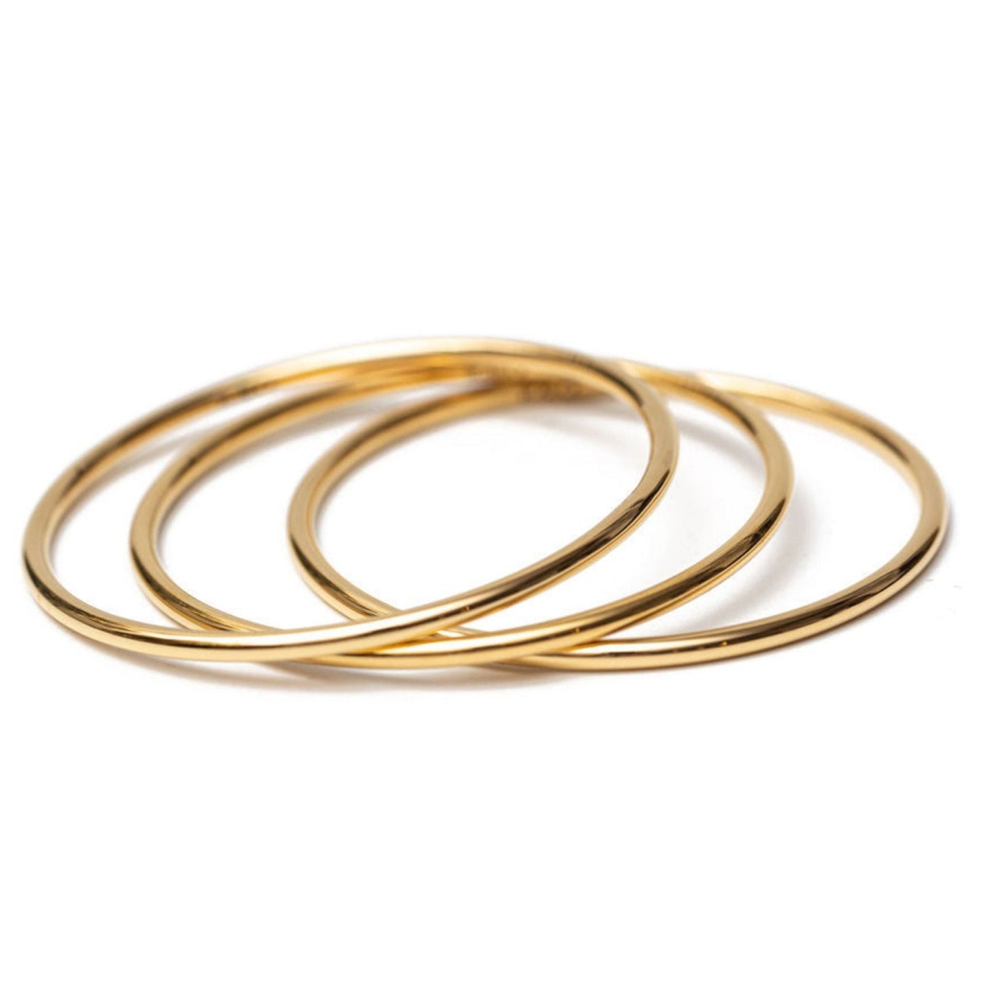 Gold Luxe Bangle Bracelets - Emerson & Oliver - E&O Bangles