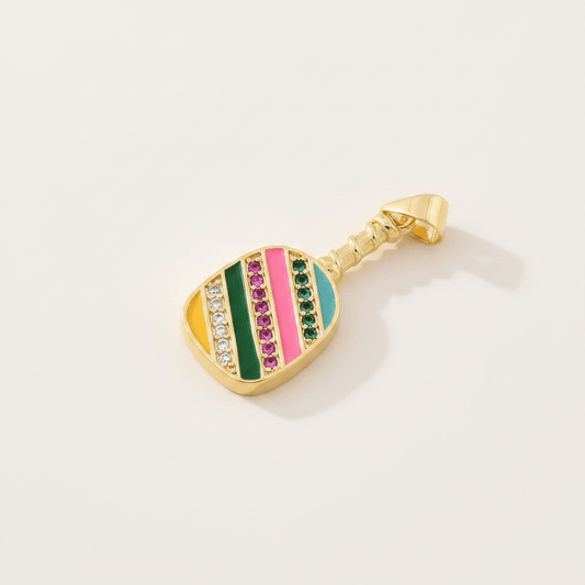 Paddle Charm Pendant - Multi - Color - Emerson & Oliver - Charm Pendant