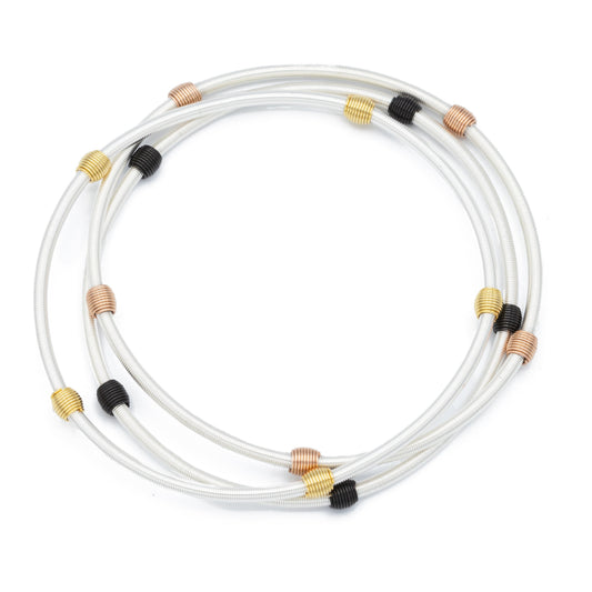 sterling mixed beaded DIA