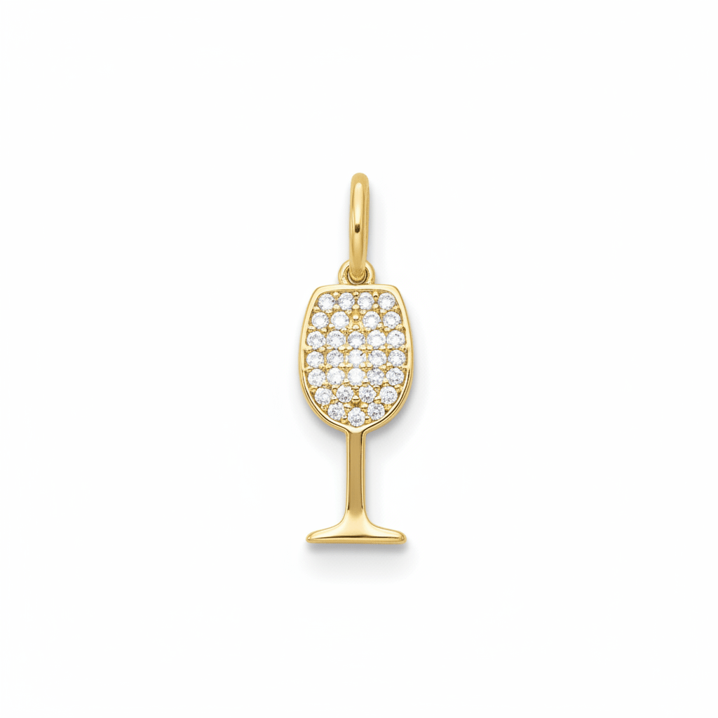 Wine Glass Charm - Emerson & Oliver - Necklace