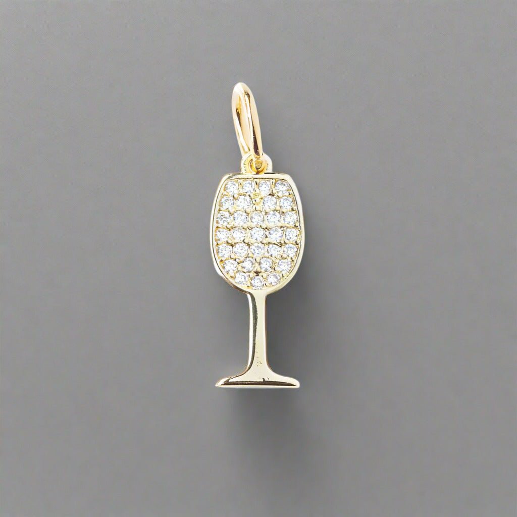 Wine Glass Charm - Emerson & Oliver - Necklace