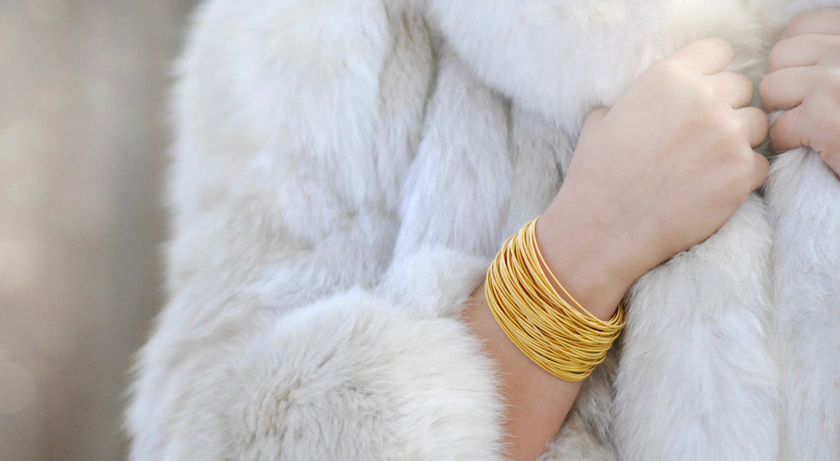 Emerson and Oliver DIA bracelets styled for everyday wear