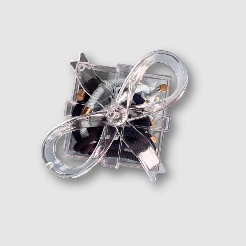 Festive Gift Knotty Girl Hair Ties - Set of 10