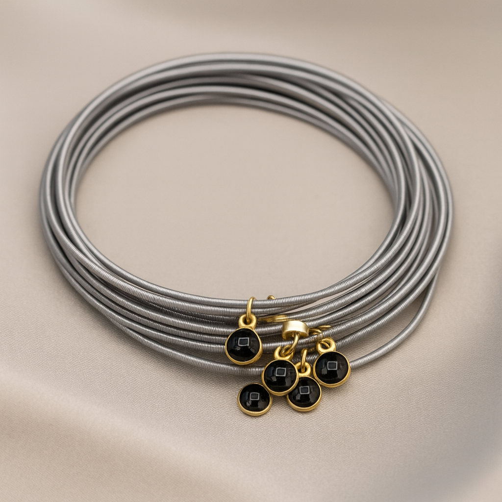 Colored Enamel Disc Charm Set