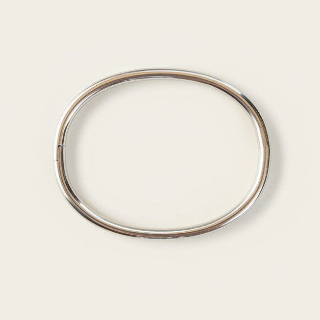 Gold Hinged Bangle Bracelet
