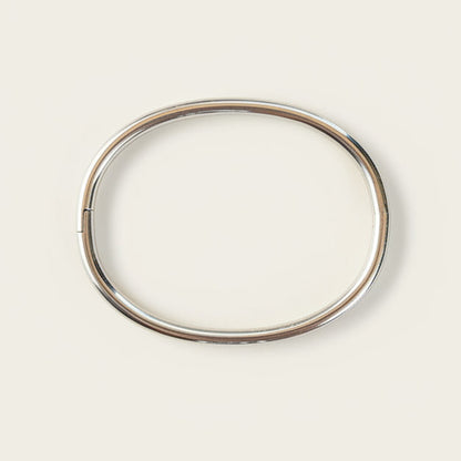 Gold Hinged Bangle Bracelet