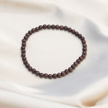 Amethyst Beaded Bracelet
