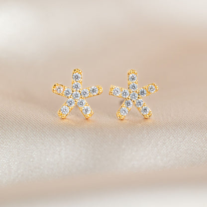 Asterisk Star Earrings
