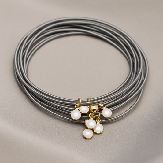 Colored Enamel Disc Charm Set