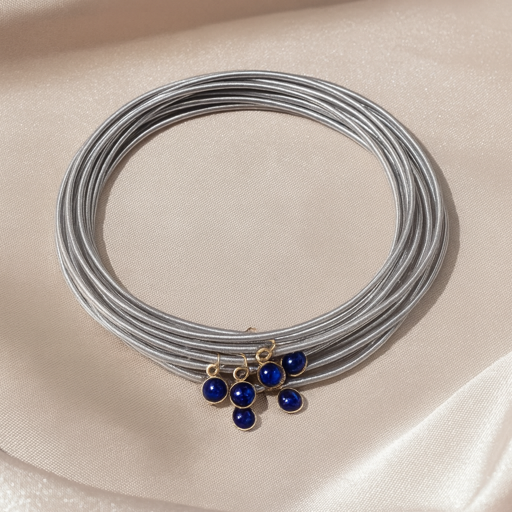 Colored Enamel Disc Charm Set