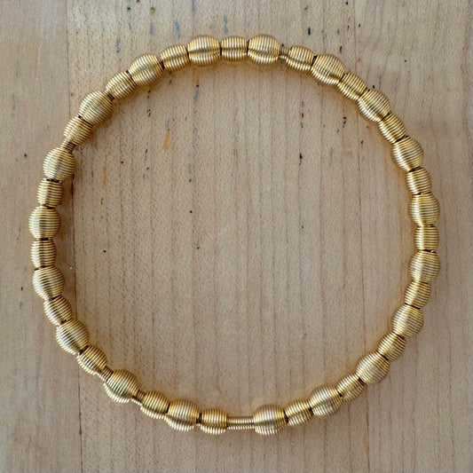Gold ALL Beaded DIA Bracelets