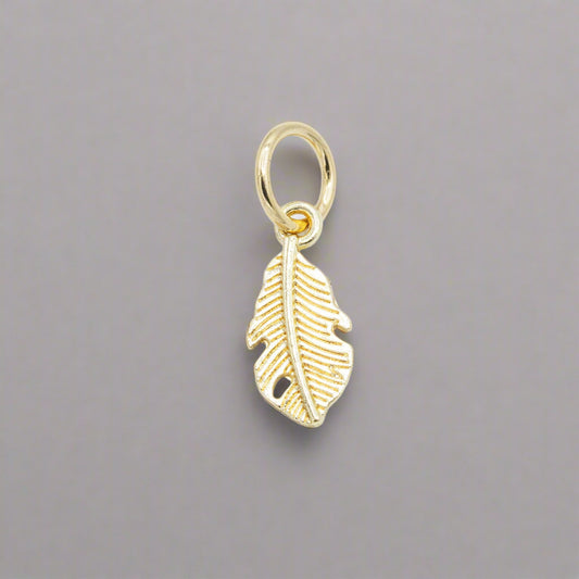 Feather Necklace Charm