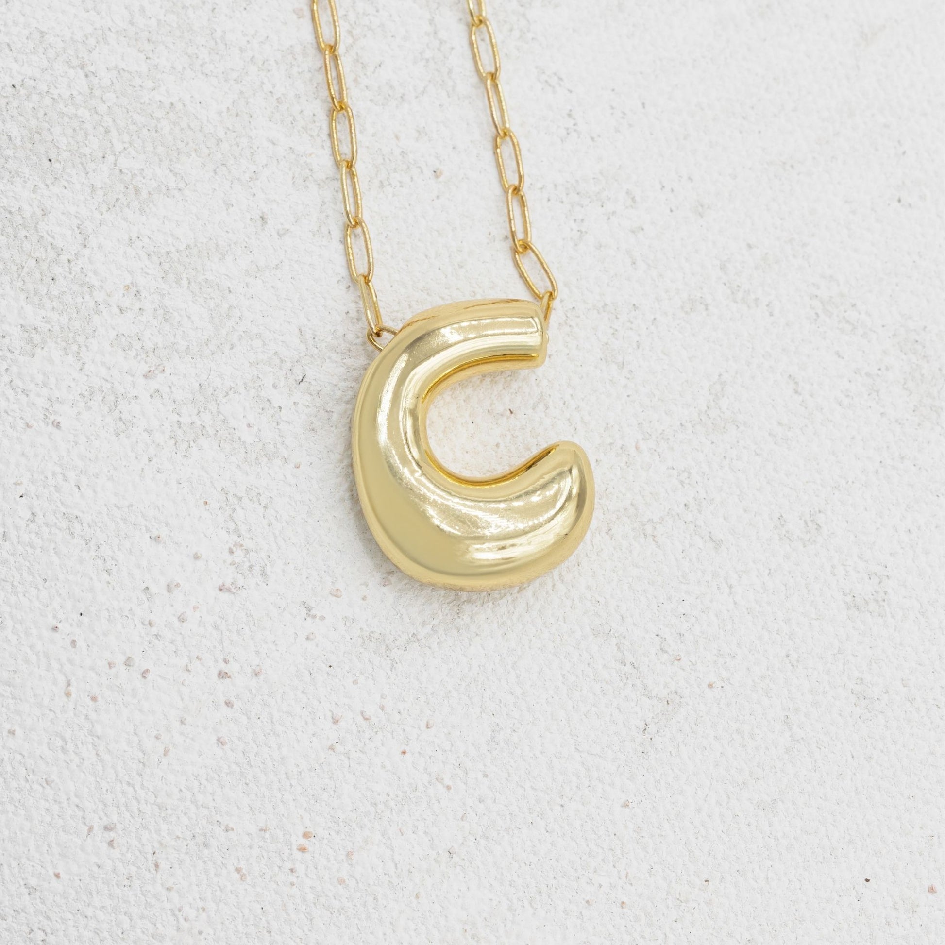 Gold Bubble Necklace C