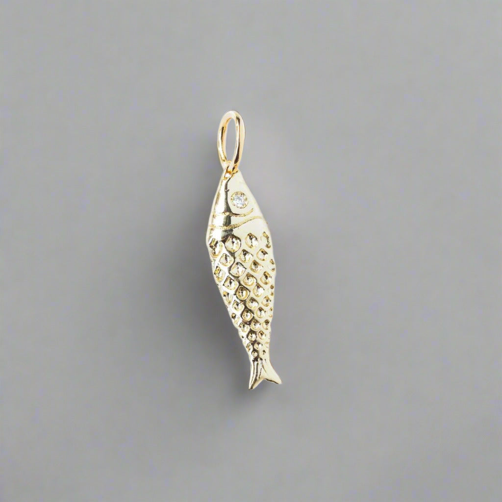 Gold Fish Charm