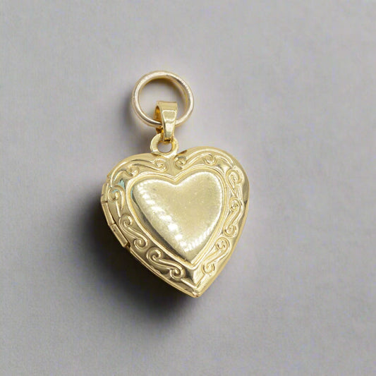 Heart Locket Charm