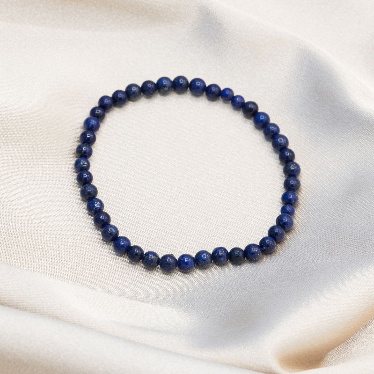 Lapis Lazuli Beaded Bracelet