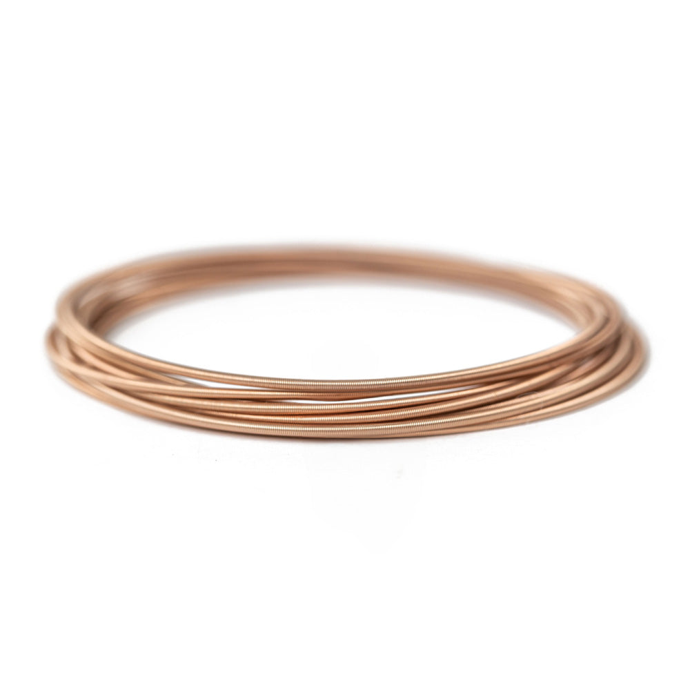 Rose Gold Bracelets set of 10