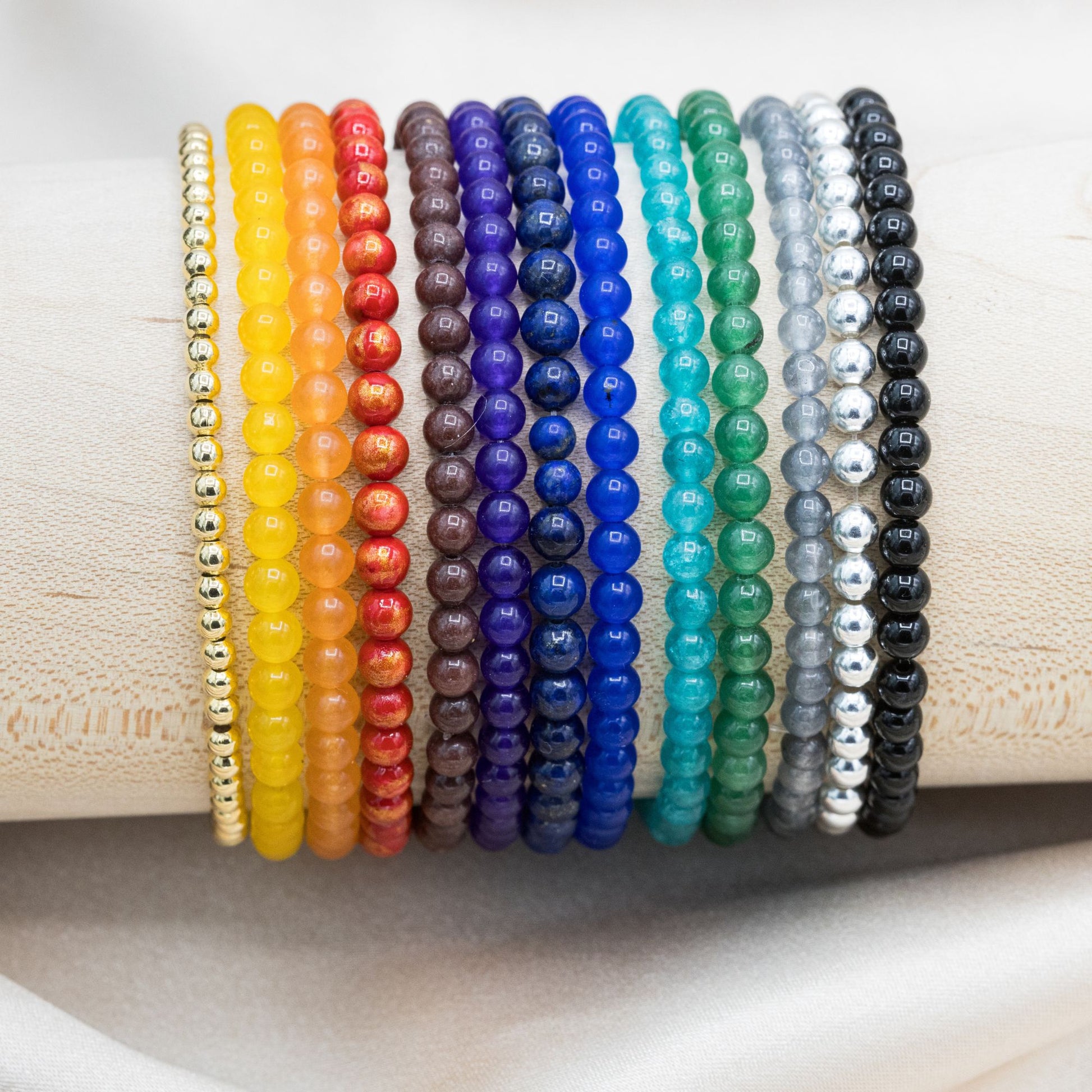 SEMI PRECIOUS STONE Beaded Bracelets