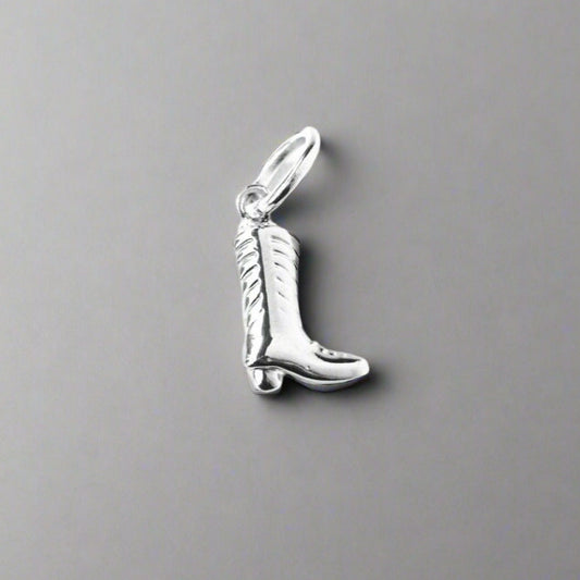 Silver Boot Charm