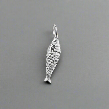 Silver Fish Charm