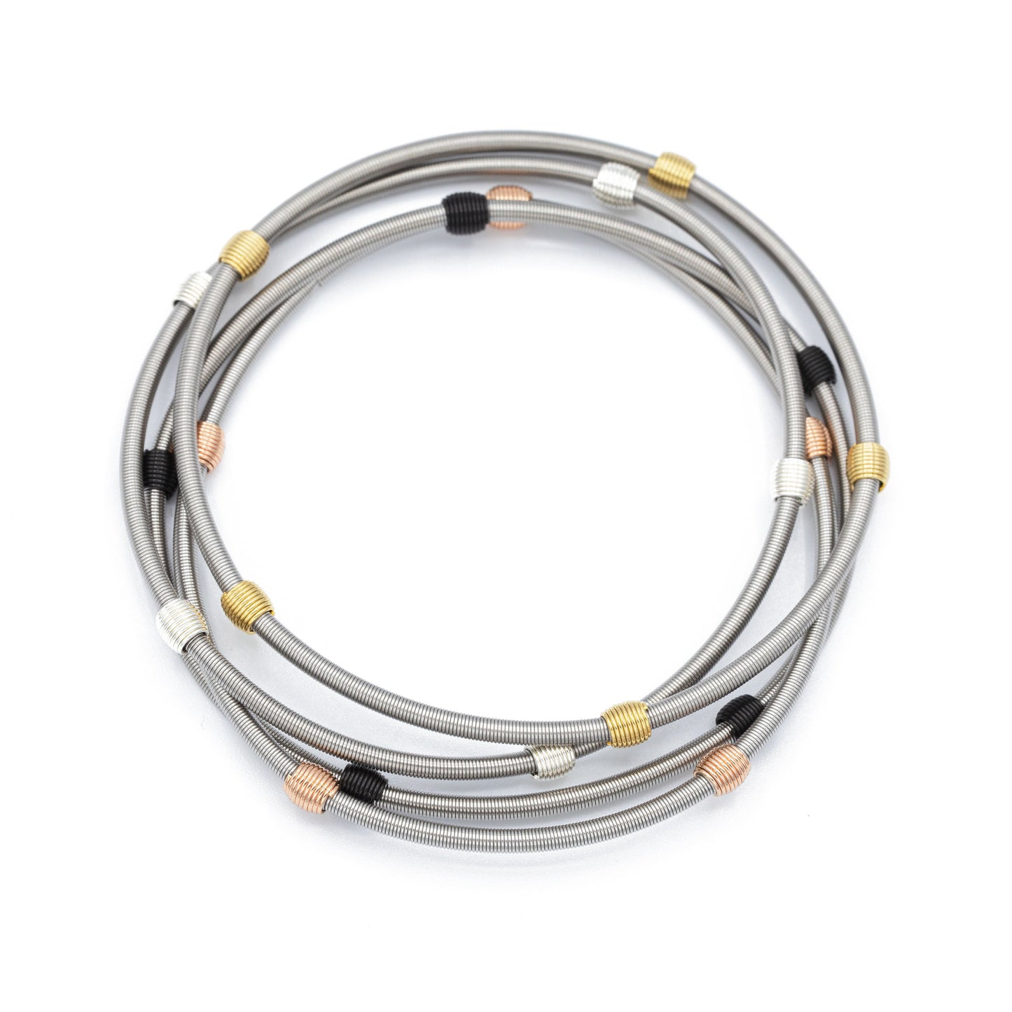 Stainless Steel mixed beaded DIA