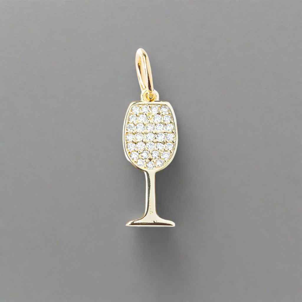 Wine Glass Charm