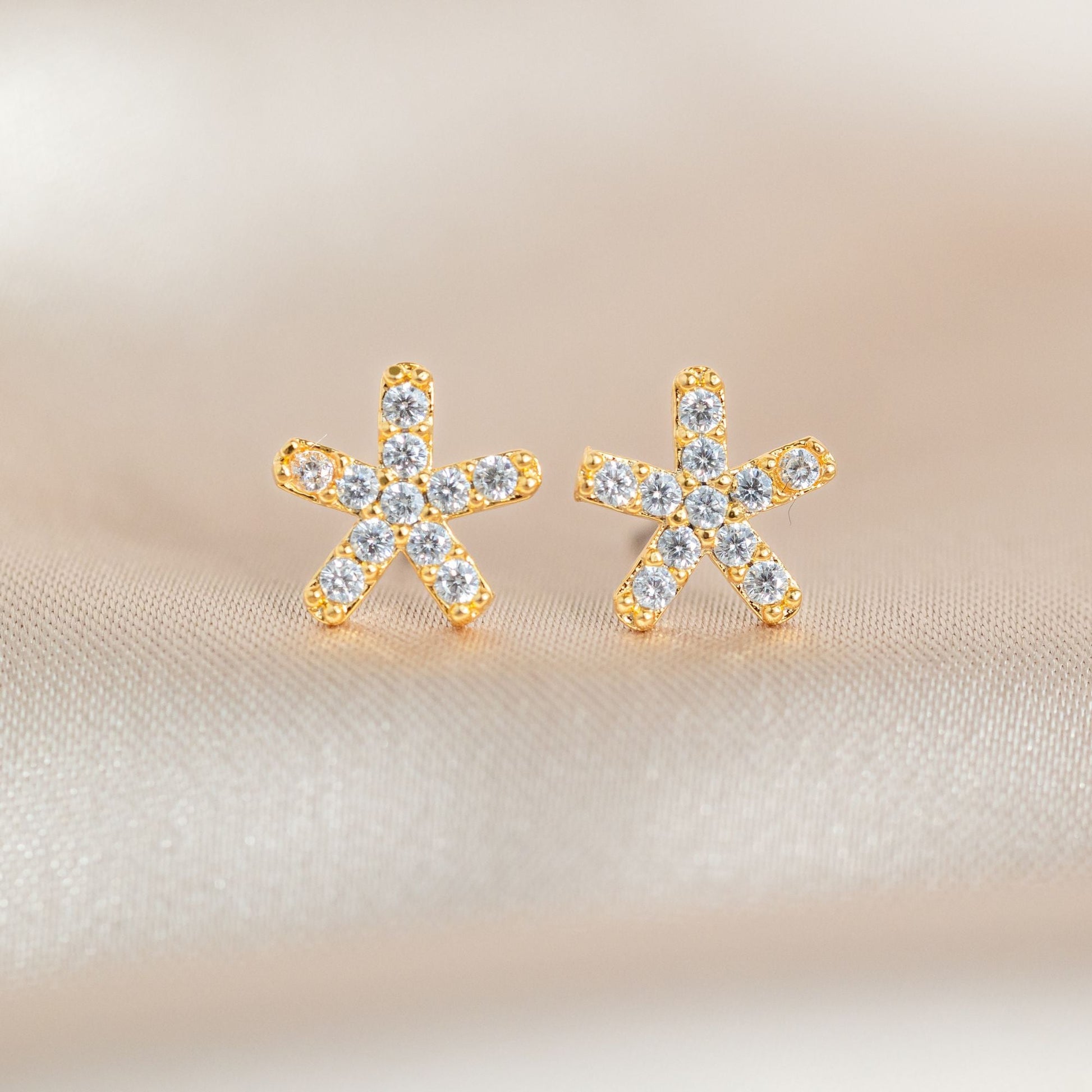Asterisk Star Earrings - Emerson & Oliver - Luxe Earrings