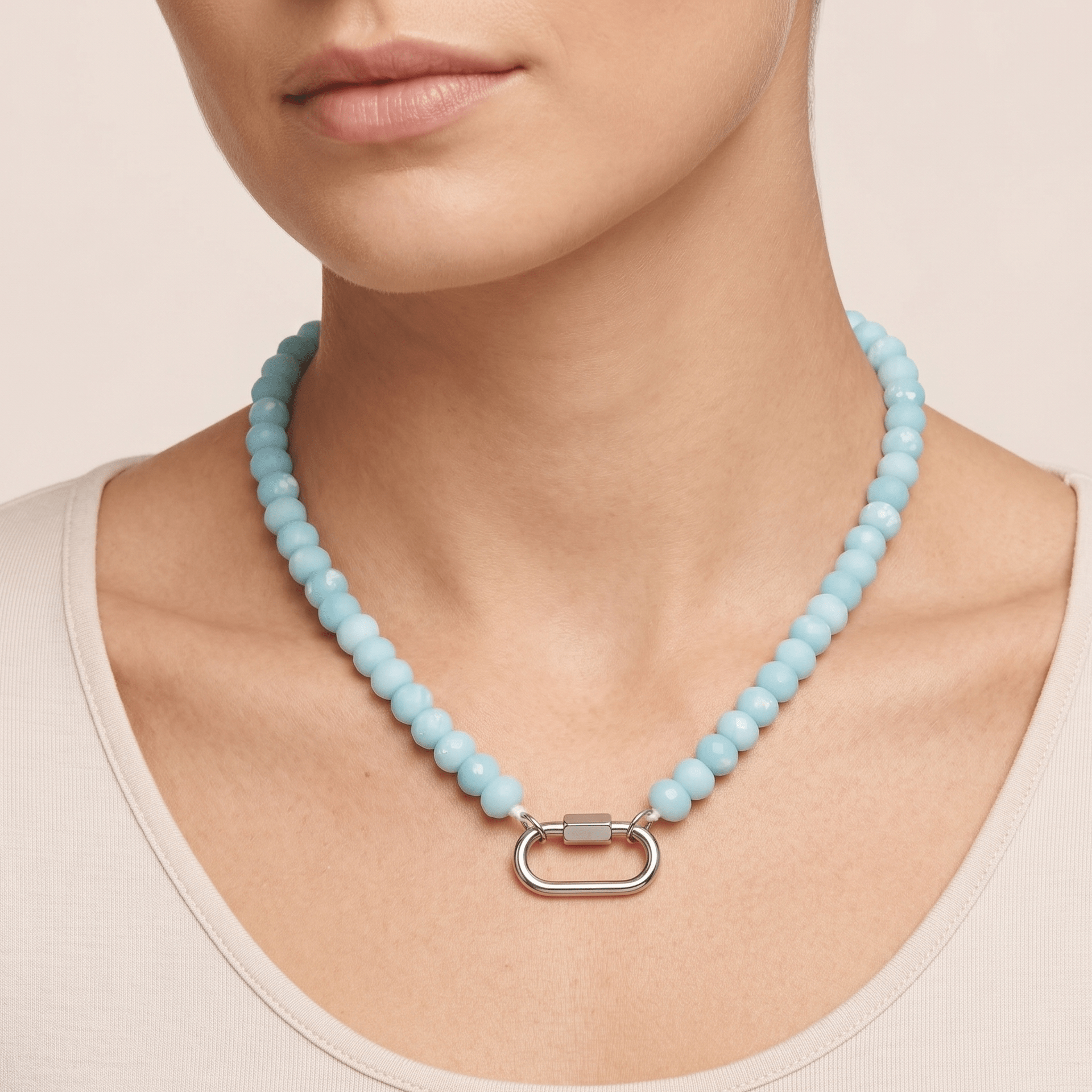 Beaded Charm Necklace - Emerson & Oliver - Necklace