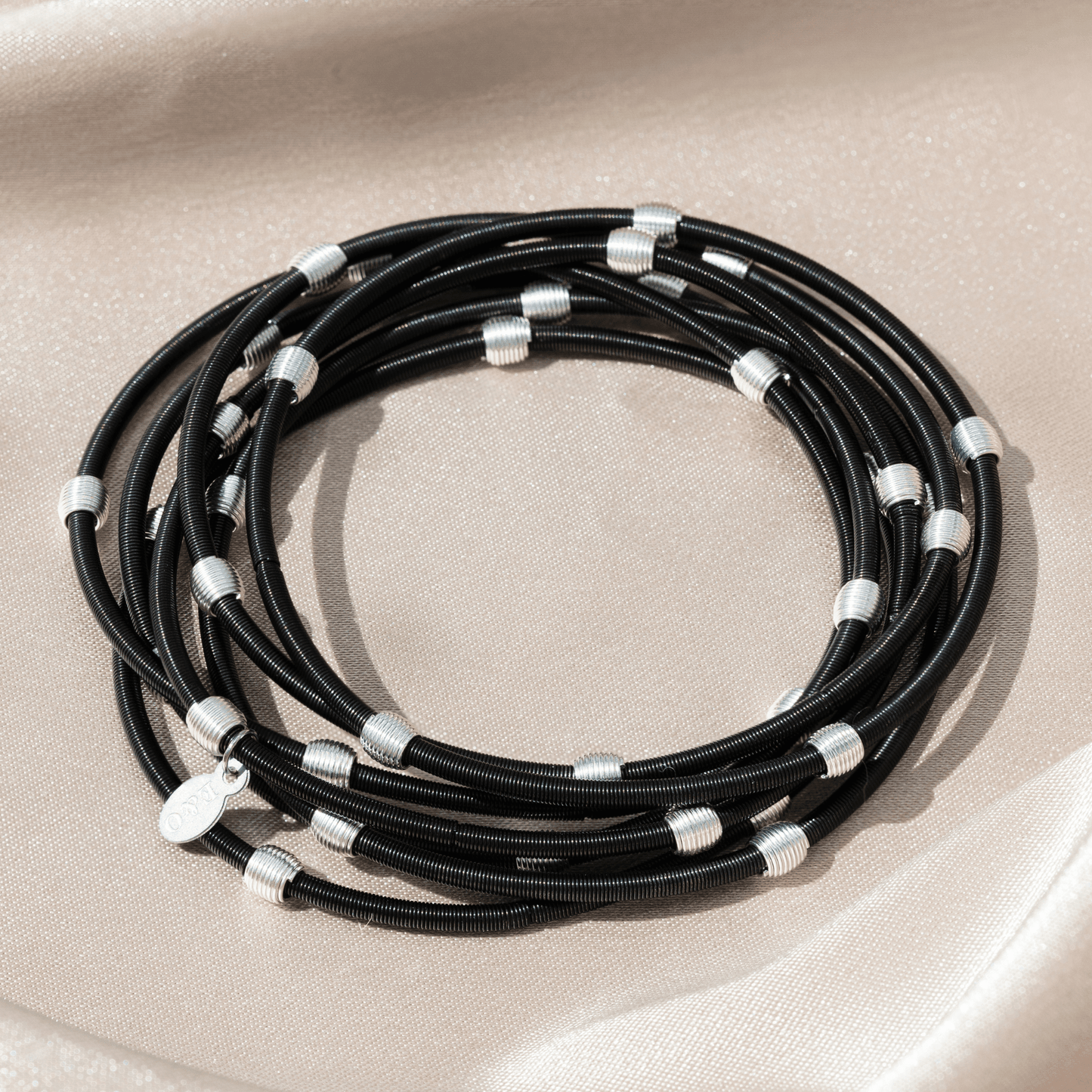 Beaded DIA Bracelets — Gold or Black Base - Emerson & Oliver - Dia Metallics