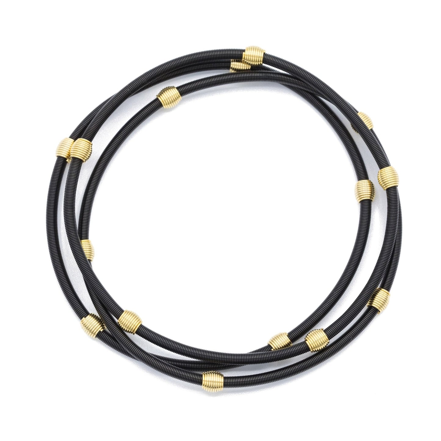 Beaded DIA Bracelets — Gold or Black Base - Emerson & Oliver - Dia Metallics