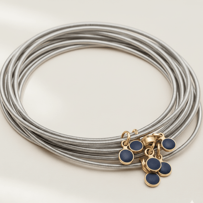 Colored Enamel Disc Charm Set - Emerson & Oliver - Dia Charms