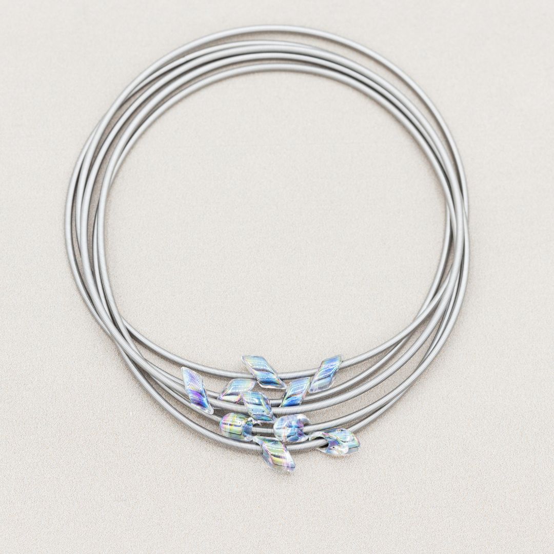 crystal Magatama Beads