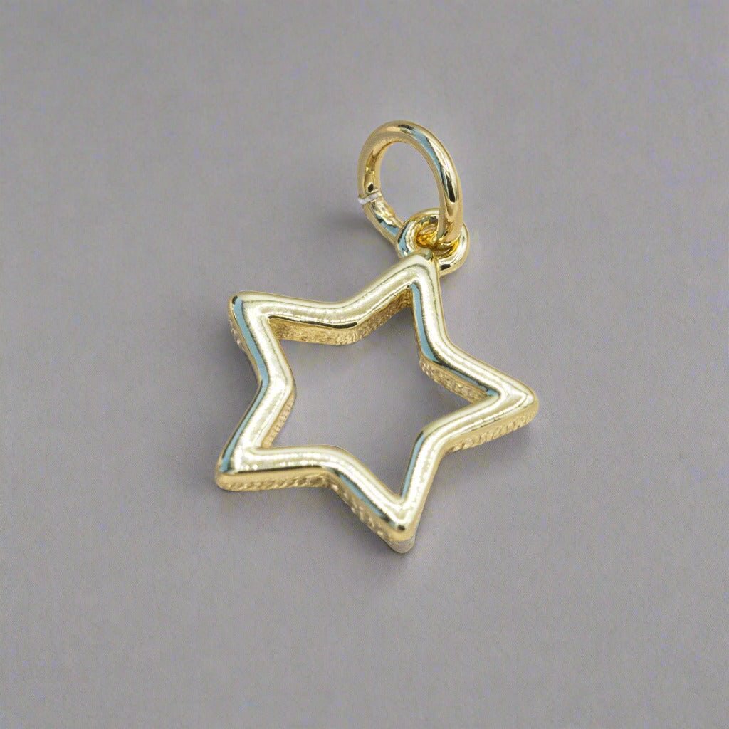 Cut Out Star Necklace Charm - Emerson & Oliver - Necklace