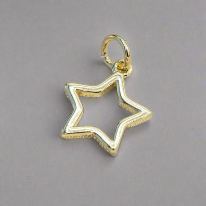 Cut Out Star Necklace Charm - Emerson & Oliver - Necklace