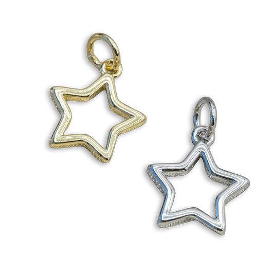 Cut Out Star Necklace Charm - Emerson & Oliver - Necklace