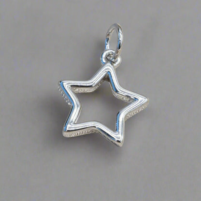 Cut Out Star Necklace Charm - Emerson & Oliver - Necklace