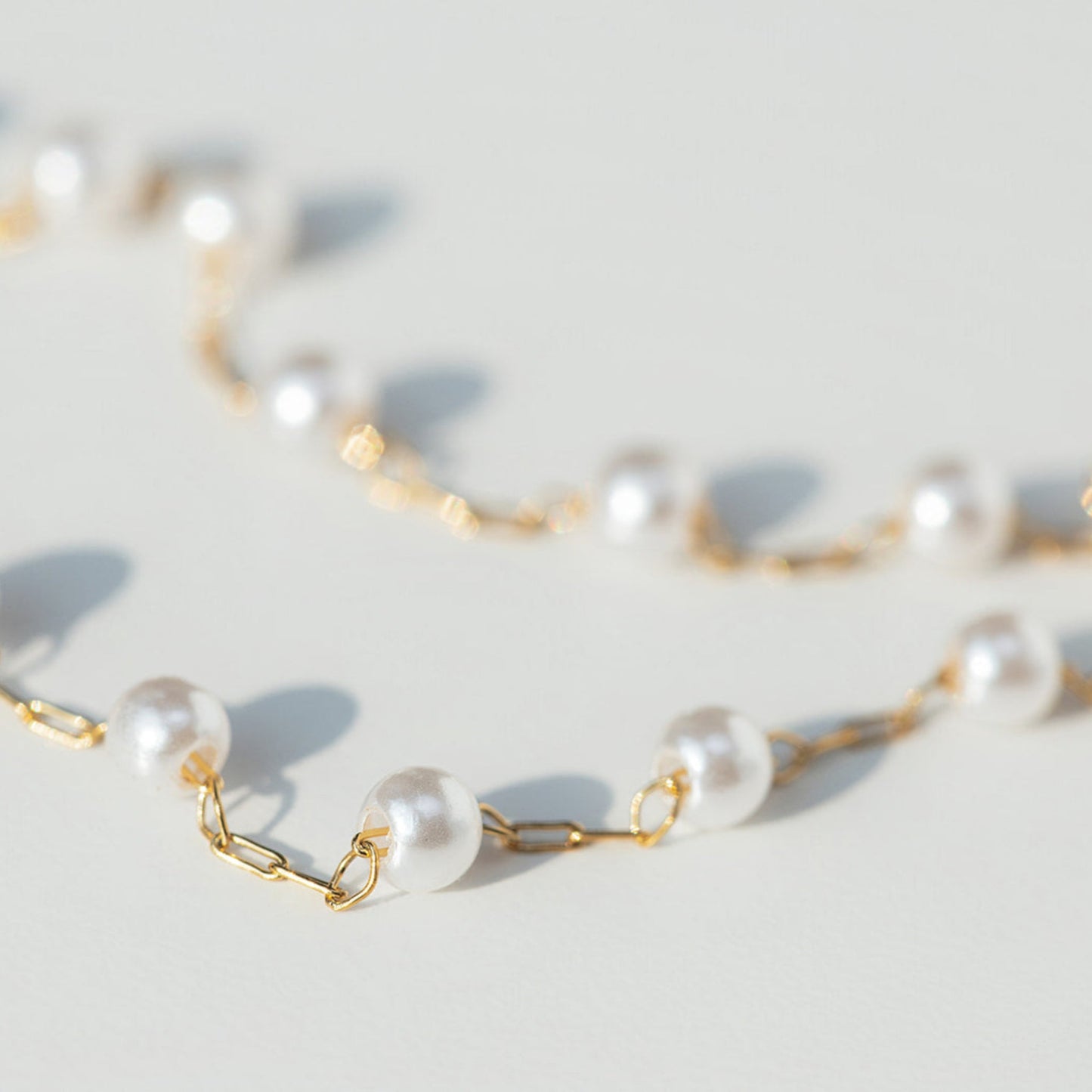 Delicate Pearl Necklace - Emerson & Oliver - Necklace