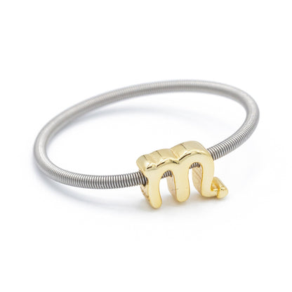 DIA Zodiac Charm Ring - Emerson & Oliver - Dia Rings