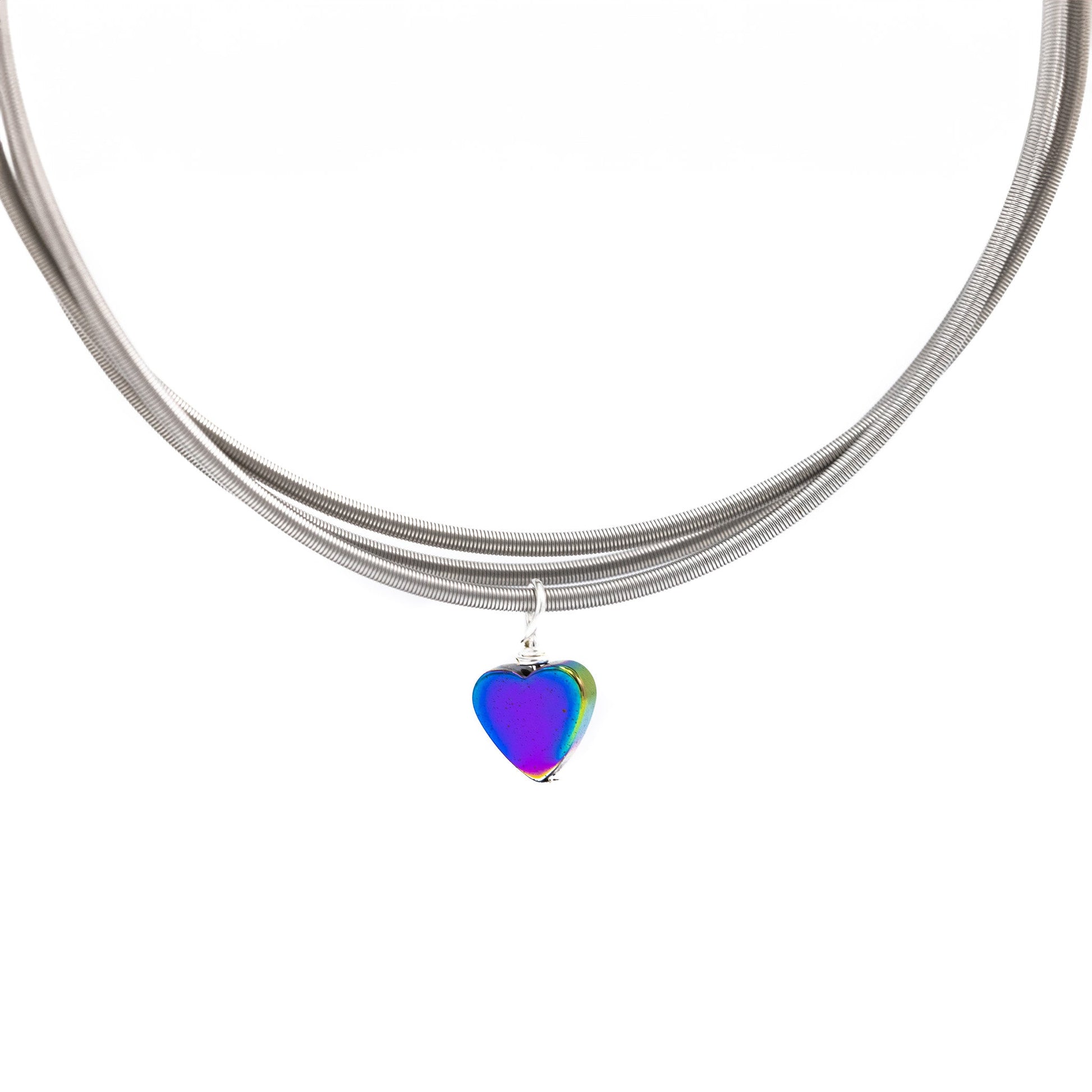 Exclusive Iridescent Heart Charm Set - Emerson & Oliver - Dia Charms