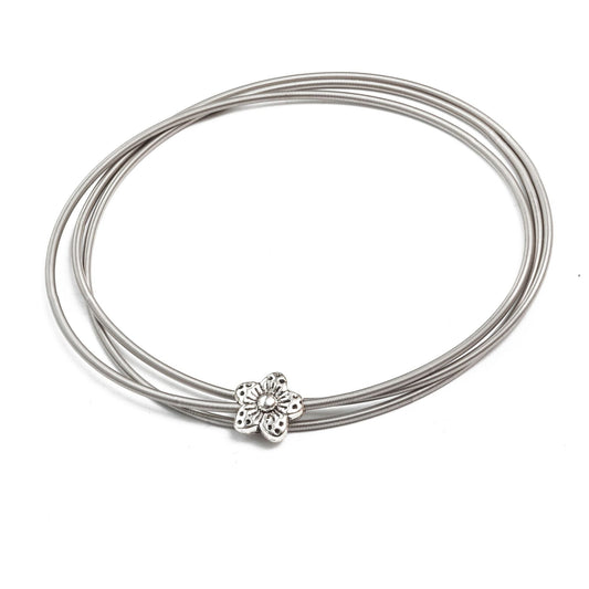 Exclusive Pewter flower Charm - Emerson & Oliver - Dia Charms
